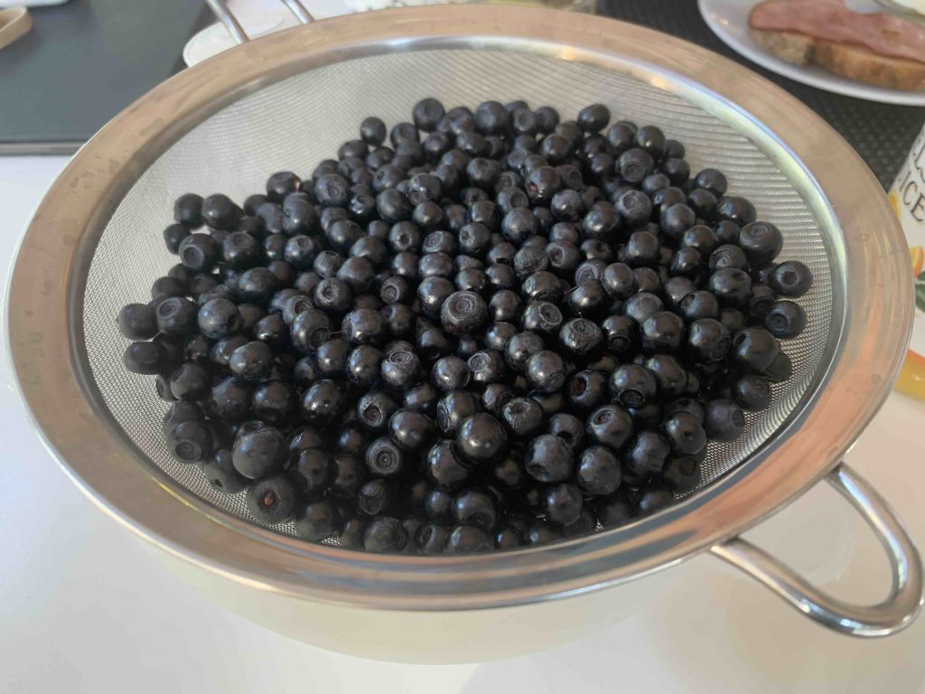 Hand picked in the forest for the best blueberries on the planet. 